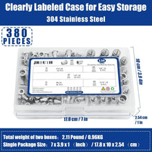 Load image into Gallery viewer, Durable Metric &amp; SAE Rivet Nut Kit - 380pcs with Labelled Storage for Easy Use