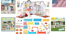 Load image into Gallery viewer, Buzzby Farmhouse Dollhouse Playset – 49 Accessories &amp; 2 Exclusive Figures