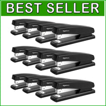 Load image into Gallery viewer, Durable Office Staplers - 25 Sheet Capacity with Non-Slip Base &amp; 1000 Staples
