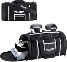 Load image into Gallery viewer, Durable Unisex Athletic Duffel Bag with Dedicated Shoe Compartment – Black
