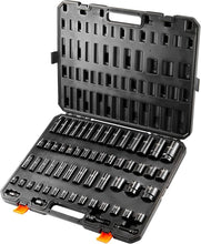 Load image into Gallery viewer, Comprehensive 59 Piece Socket Set - SAE &amp; Metric Impact Tools, Easy Storage Case