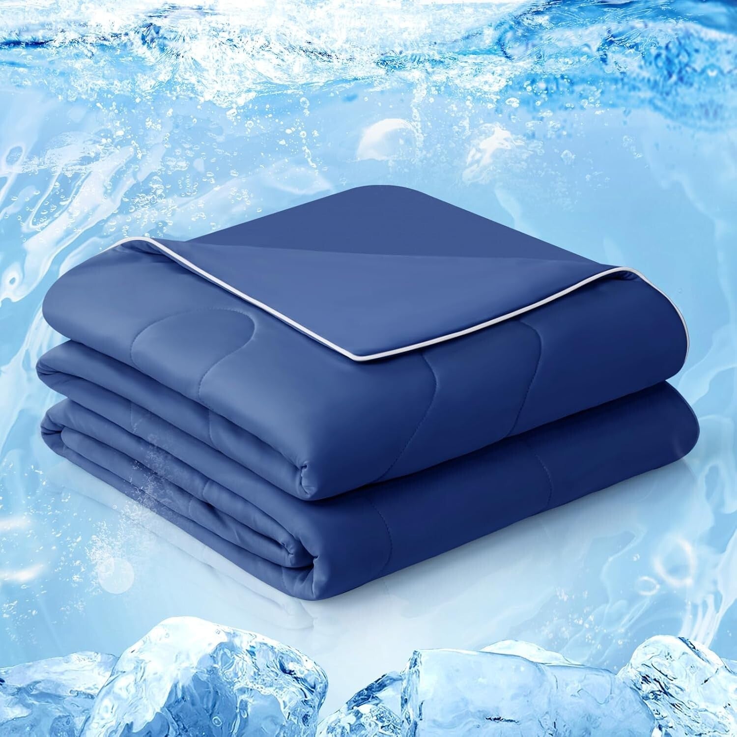 Ultra-Cooling Queen Comforter with Soft Fluffy Fabric - Perfect for Hot Sleepers