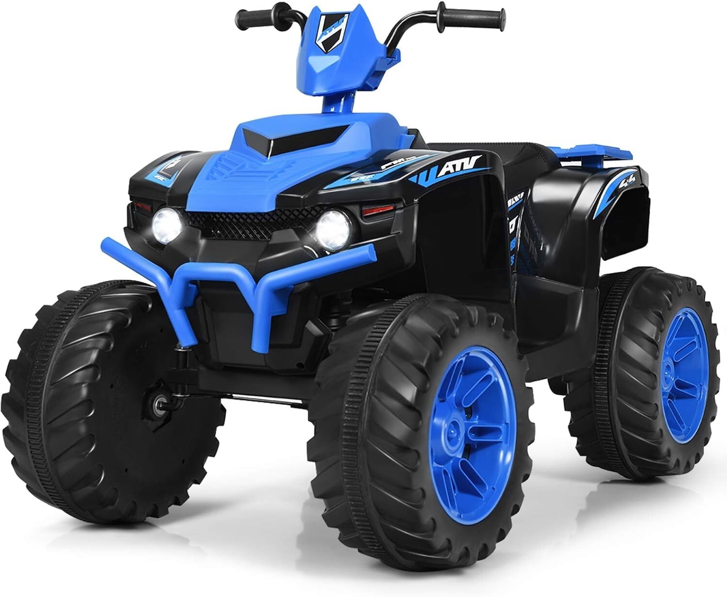 12V Kids ATV with LED Lights - Safe Electric Ride-On Vehicle for Outdoor Fun