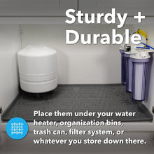 Load image into Gallery viewer, Large Capacity Waterproof Under Sink Mat Gray 22" x 19" - Home Essential