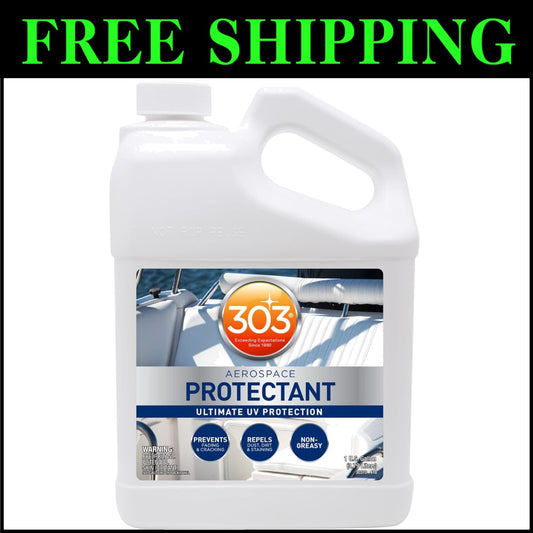 Non-Greasy 1 Gallon Marine Protectant Spray - Restore & Protect Outdoor Surfaces