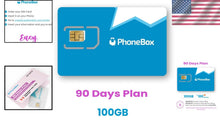 Load image into Gallery viewer, 100GB Canada SIM - Preloaded for 90 Days, 1,000 International Calls &amp; No Fees!