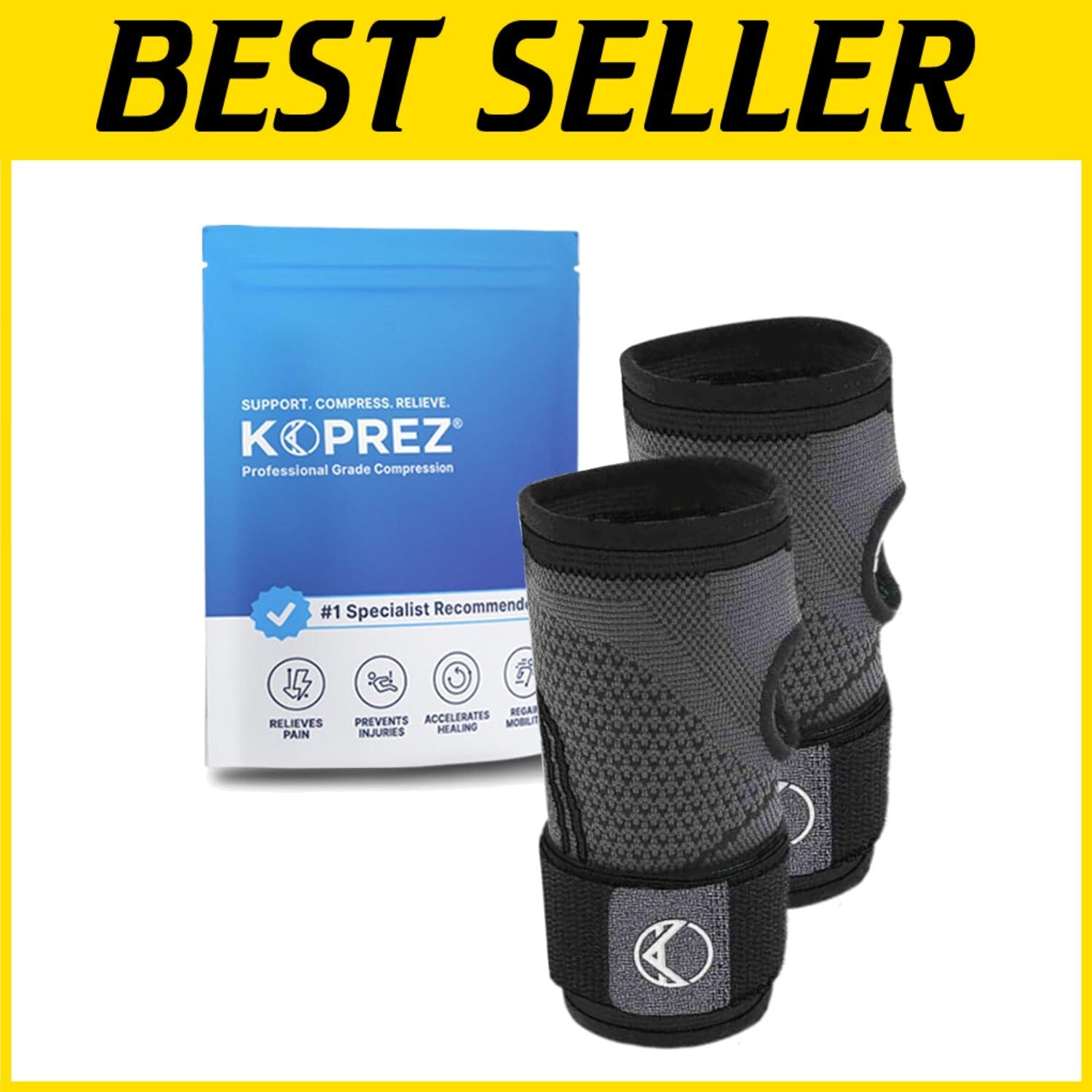 Adjustable Wrist Brace for Carpal Tunnel - Breathable & Pain-Relieving Design