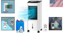 Load image into Gallery viewer, Advanced Evaporative Air Cooler - 110V, 4 Ice Boxes &amp; Timer Function for Comfort