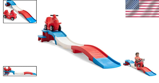 Durable Kids Roller Coaster Toy - Safe Ride-On Car for Toddlers Aged 2-5