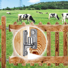 Load image into Gallery viewer, 304 Stainless Steel Heavy Duty Gate Hinges - 600LB Support, Ideal for Fences