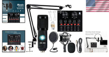 Load image into Gallery viewer, Professional BM-800 Condenser Microphone &amp; Recording Studio Package for Creators