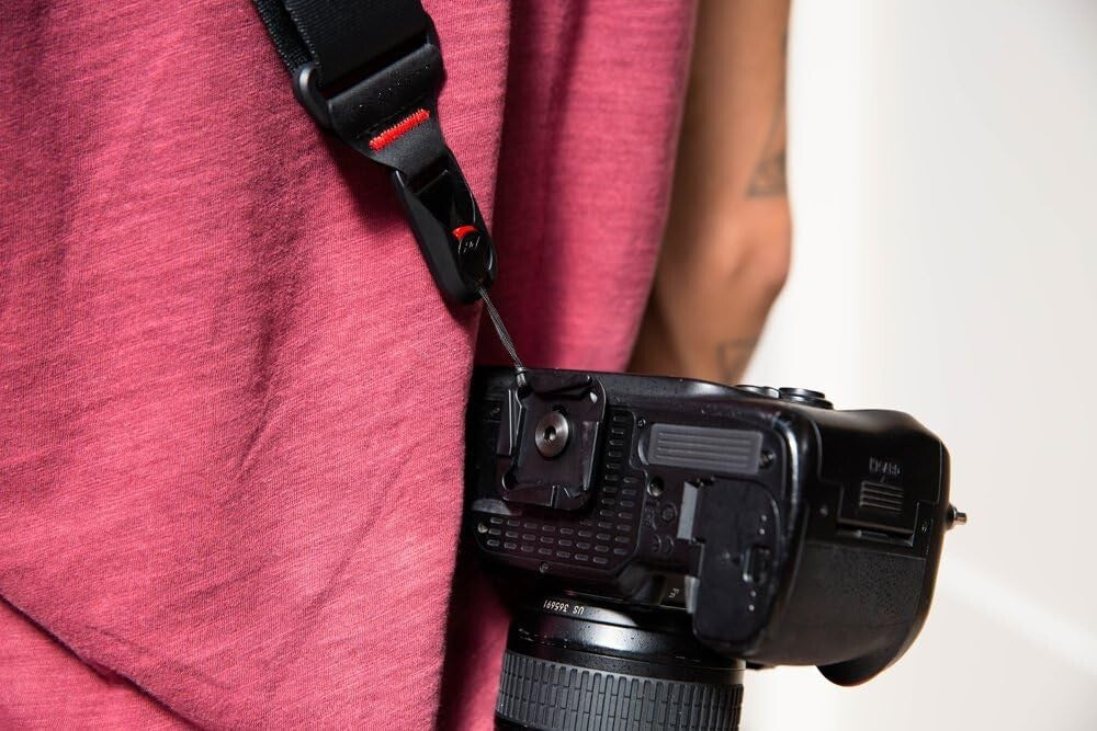 Effortless Connection Peak Design Camera Strap - Durable 100% Nylon Fabric