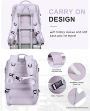 Load image into Gallery viewer, Expandable Carry-On Travel Backpack - Flight Approved for Business &amp; Leisure
