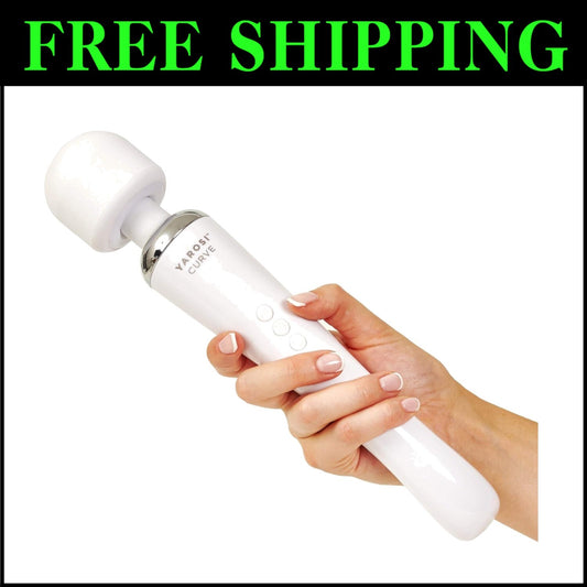 Portable 8-Speed Curve Device - Silicone Massager for Muscle Relief & Tension