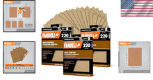 Load image into Gallery viewer, 75 Sheets of 9'' x 11'' 220 Grit Sandpaper - Ideal for Hand and Orbital Sanding