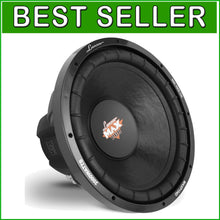 Load image into Gallery viewer, 15-Inch Car Subwoofer - 2000 Watt Dual 4 Ohm Speaker with Foam Edge Suspension