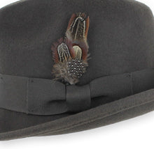 Load image into Gallery viewer, Packable Men's Classic Fedora with Grosgrain Sweatband - Travel Ready
