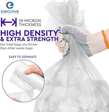 Load image into Gallery viewer, Reliable 12-16 Gallon Clear Garbage Bags, 950 Count - Smart and Strong Disposal