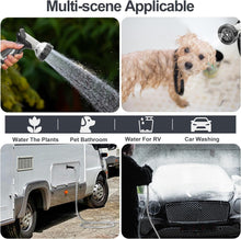 Load image into Gallery viewer, 200ft Durable Stainless Steel Garden Hose – Flexible, Non-Kinking &amp; Leak-Proof