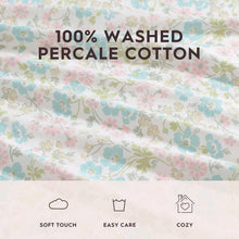 Load image into Gallery viewer, Chic Jaynie Pink Queen Sheet Set - Premium Cotton, Deep Pocket &amp; 4 Pillowcases