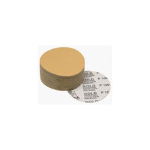 Load image into Gallery viewer, Gold Sandpaper Discs - 5 Inch with PSA Backing, Grit 80 for Perfect Finishing
