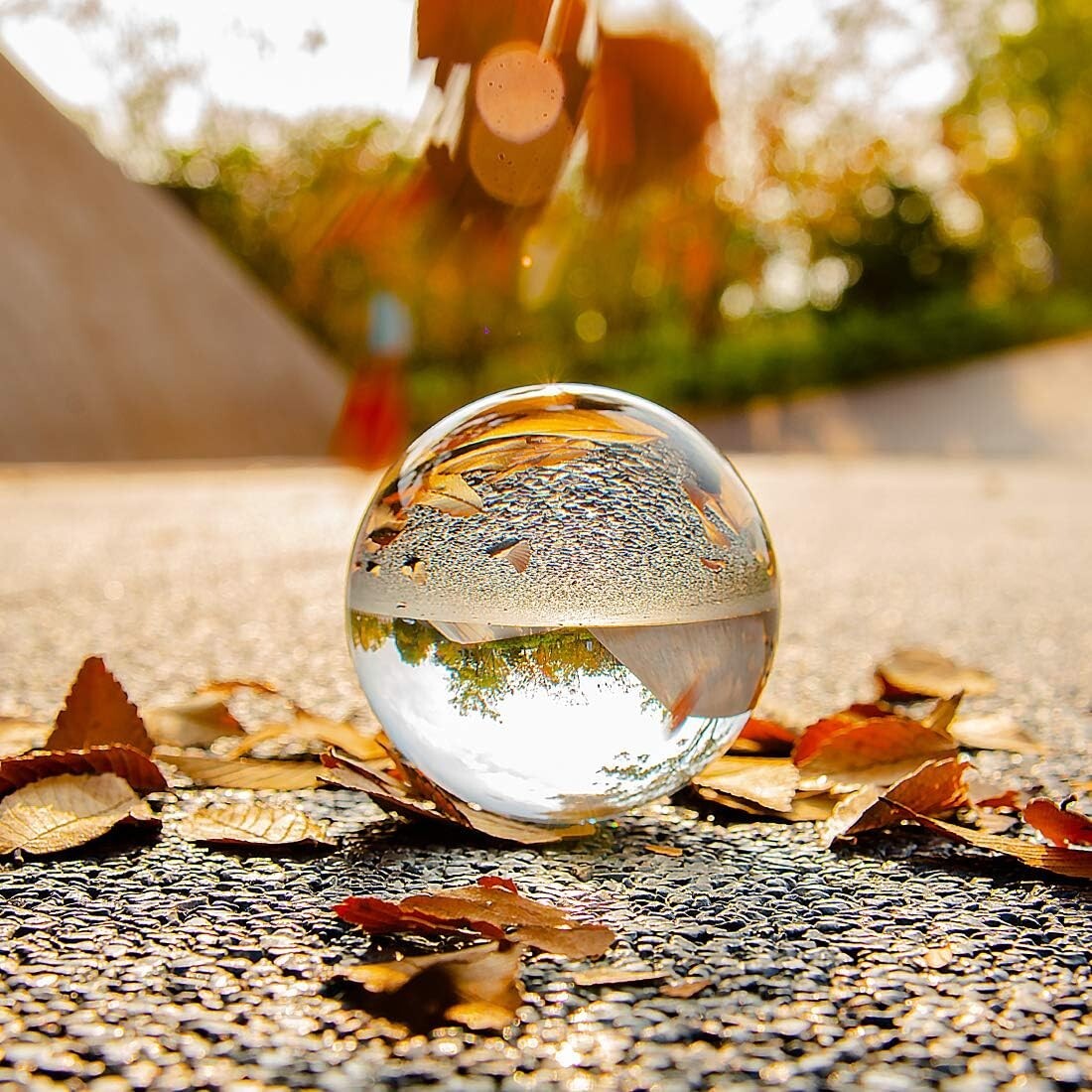 Stunning 120mm Polished K9 Crystal Ball with Free Stand - Home Decor Essential