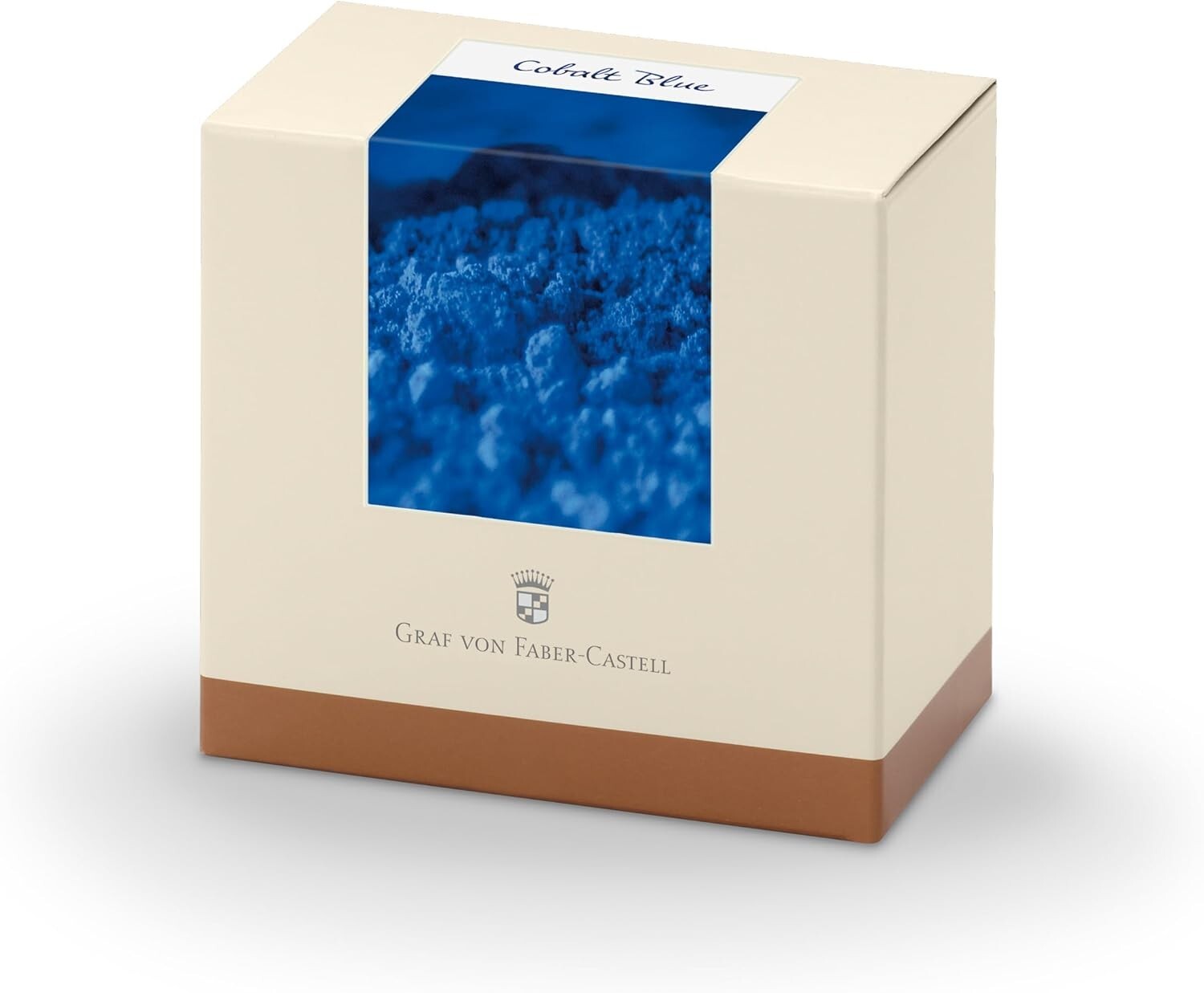 Indelible Cobalt Blue Ink in Elegant 75ml Bottle - Perfect for Creative Work