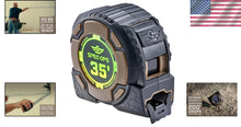 Load image into Gallery viewer, 35-Foot Elite Tape Measure: Military-Grade, Double-Sided Blade &amp; Safety Features