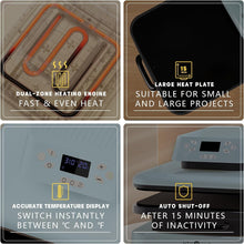 Load image into Gallery viewer, 15x15 Intelligent Auto Heat Press - Fast, Safe &amp; User-Friendly Design