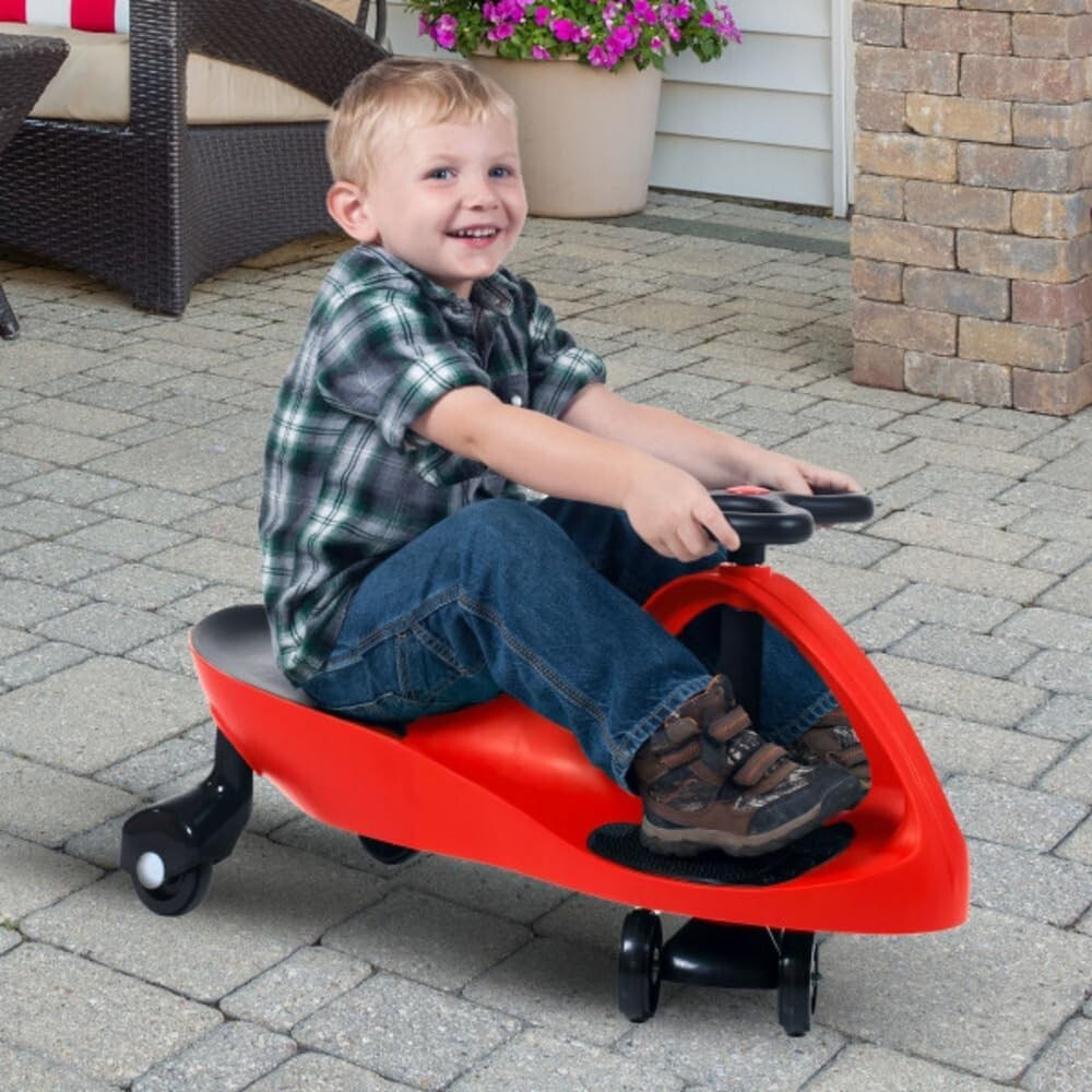 Durable Wiggle Car for Toddlers - Thrilling Battery-Free Rider for Ages 3+
