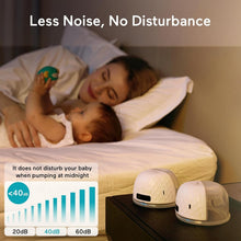 Load image into Gallery viewer, P10 Electric Breast Pump 338mmHg Suction - 9 Levels &amp; Flange Sizes 19-28mm