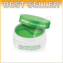 Load image into Gallery viewer, Luxurious Cucumber De-Tox Hydra-Gel Eye Patches - 60 Count for Bright Eyes