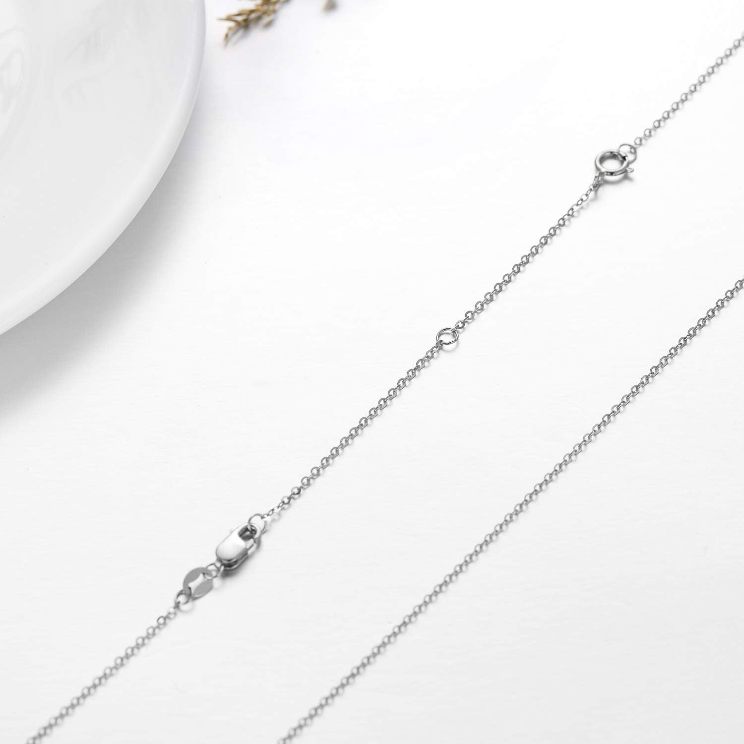 Durable 14K Rose Gold Chain Extender – 3 Inch Adjustable Fit for All Jewelry