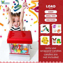 Load image into Gallery viewer, Fun Retro Claw Machine with Sound - Ultimate Home Prize Vending Experience