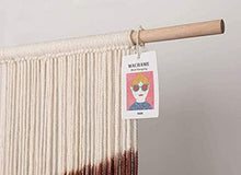 Load image into Gallery viewer, Stylish Tie-Dye Macrame Wall Hanging - Large 59''W x 35''L for Dreamy Interiors