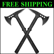 Load image into Gallery viewer, Tactical Tomahawk Axe Set for Camping &amp; Hiking - Stainless Steel &amp; Lightweight
