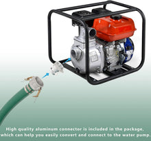 Load image into Gallery viewer, Green PVC Suction Hose Kit with Corrosion-Resistant Strainer &amp; Connectors
