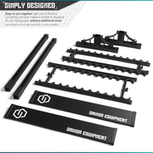 Load image into Gallery viewer, Compact Fishing Rod Holder - 24 Slots for All Rod Types, Garage Essential