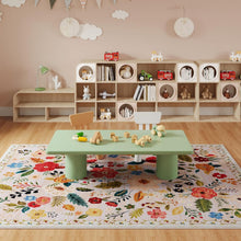 Load image into Gallery viewer, 6'x9' Soft Boho Floral Rug | Vintage Design, Stain Resistant &amp; Easy Maintenance