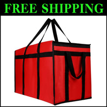 Load image into Gallery viewer, Spacious 4 Pack XXXL Food Delivery Bags - Durable &amp; Eco-Friendly Solution