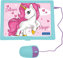 Load image into Gallery viewer, Engaging Unicorn Educational Laptop - Spanish &amp; English with 124 Learning Games