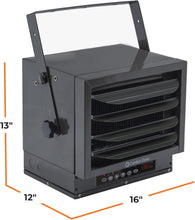 Load image into Gallery viewer, 12 Hour Timed Fan-Forced Garage Heater | 7,500 Watt with Adjustable Airflow