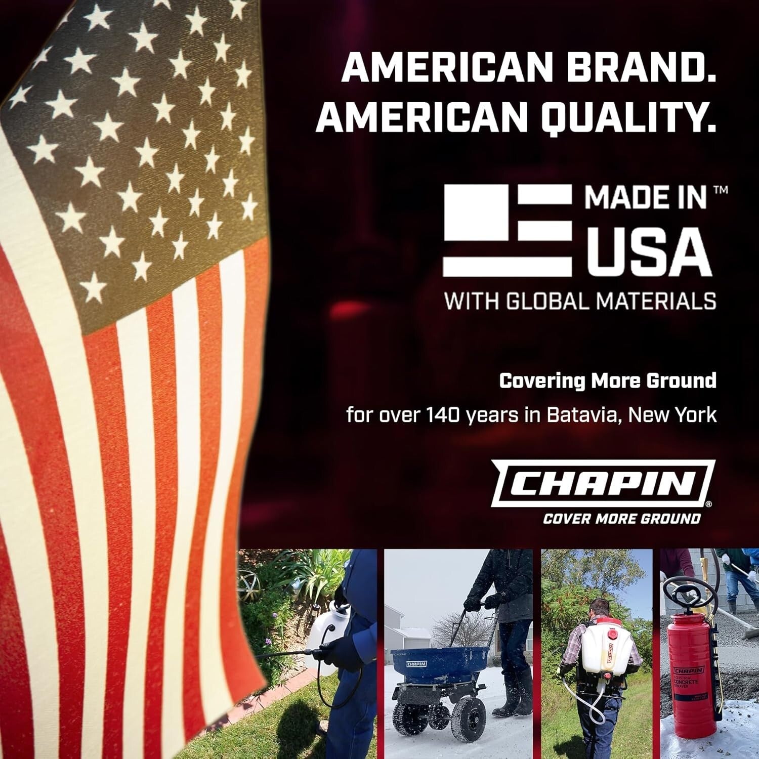 Chapin 4-Gallon Battery Powered Backpack Sprayer - Ideal for Lawn & Garden Care