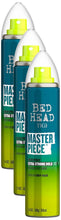 Load image into Gallery viewer, Pack of 3 Travel Size Bed Head Masterpiece Hairspray - Strong Hold &amp; Shine