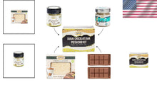 Load image into Gallery viewer, Versatile Chocolate Bar Kit: Healthy Pistachio, Tahini &amp; Silicone Molds Included
