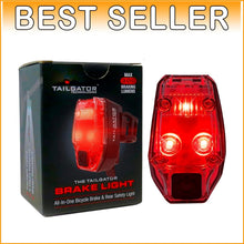Load image into Gallery viewer, Tailgator Smart Bike Rear LED Brake Light - 300 Lumens for Ultimate Safety