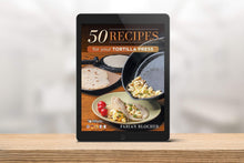 Load image into Gallery viewer, Durable 10-Inch Cast Iron Tortilla Maker with E-Book of 50 Delicious Recipes