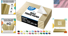 Load image into Gallery viewer, Multi-Purpose Gold Packing Paper - 480 Sheets, Perfect for Gifts and Moving