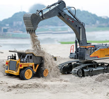 Load image into Gallery viewer, High-Performance RC Excavator with Metal Shovel - Great Gift for Boys &amp; Adults