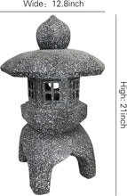 Load image into Gallery viewer, Weatherproof LED Pagoda Garden Light with Sensitive Light Sensing for Zen Spaces